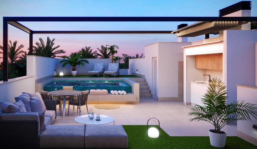 Nybyggnation - Bungalow -
Pilar de la Horadada - pueblo