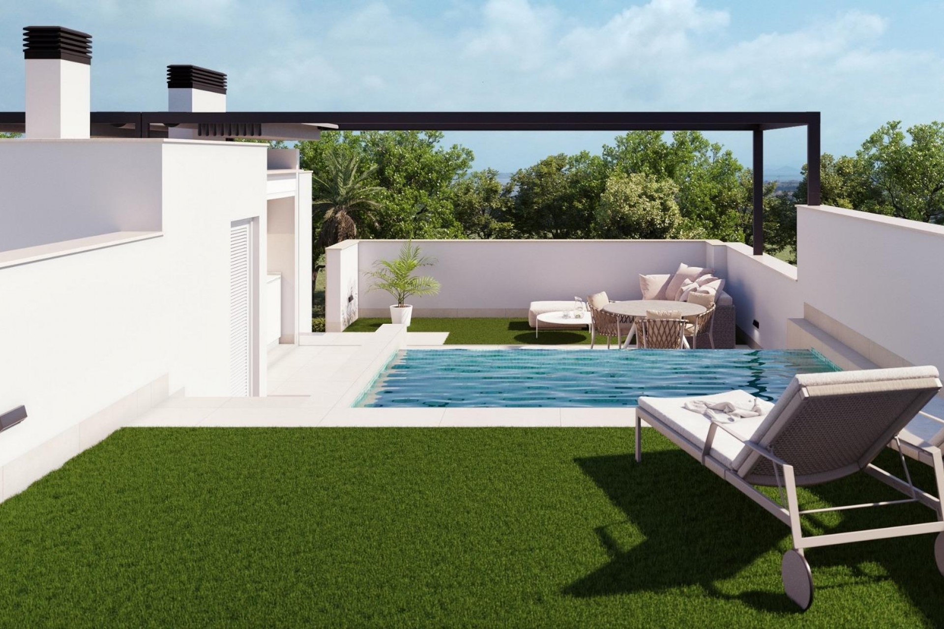Nybyggnation - Bungalow -
Pilar de la Horadada - pueblo