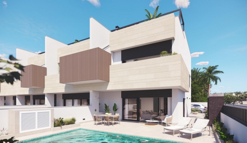 Nybyggnation - Bungalow -
Pilar de la Horadada - pueblo