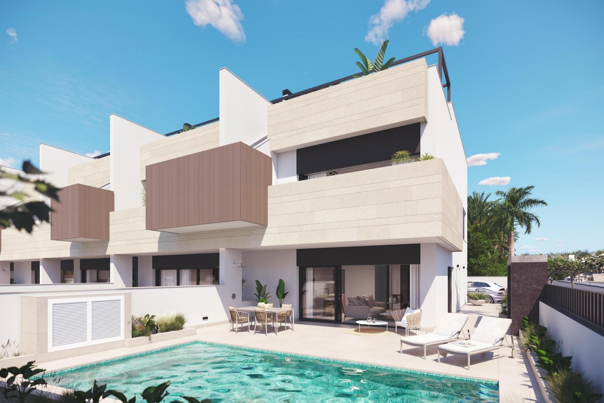 Nybyggnation - Bungalow -
Pilar de la Horadada - pueblo