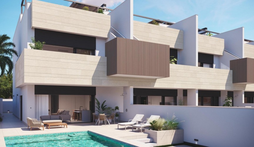 Nybyggnation - Bungalow -
Pilar de la Horadada - pueblo