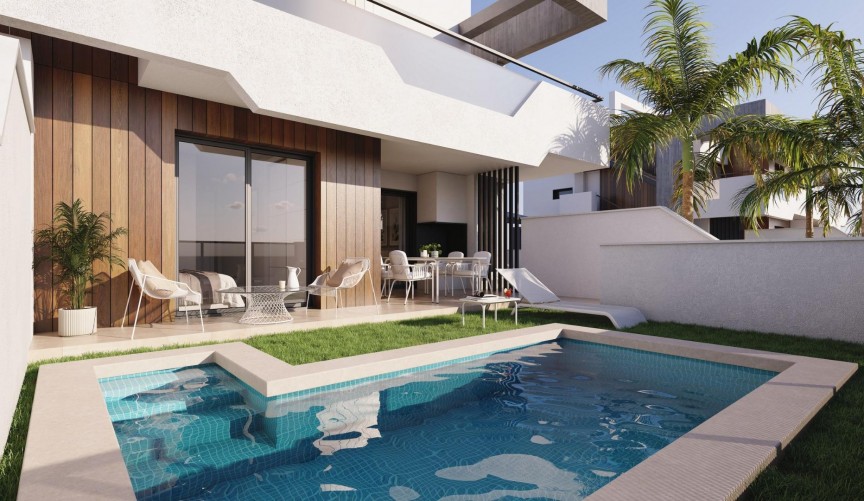 Nybyggnation - Bungalow -
Puerto de Mazarron - Playa Negra