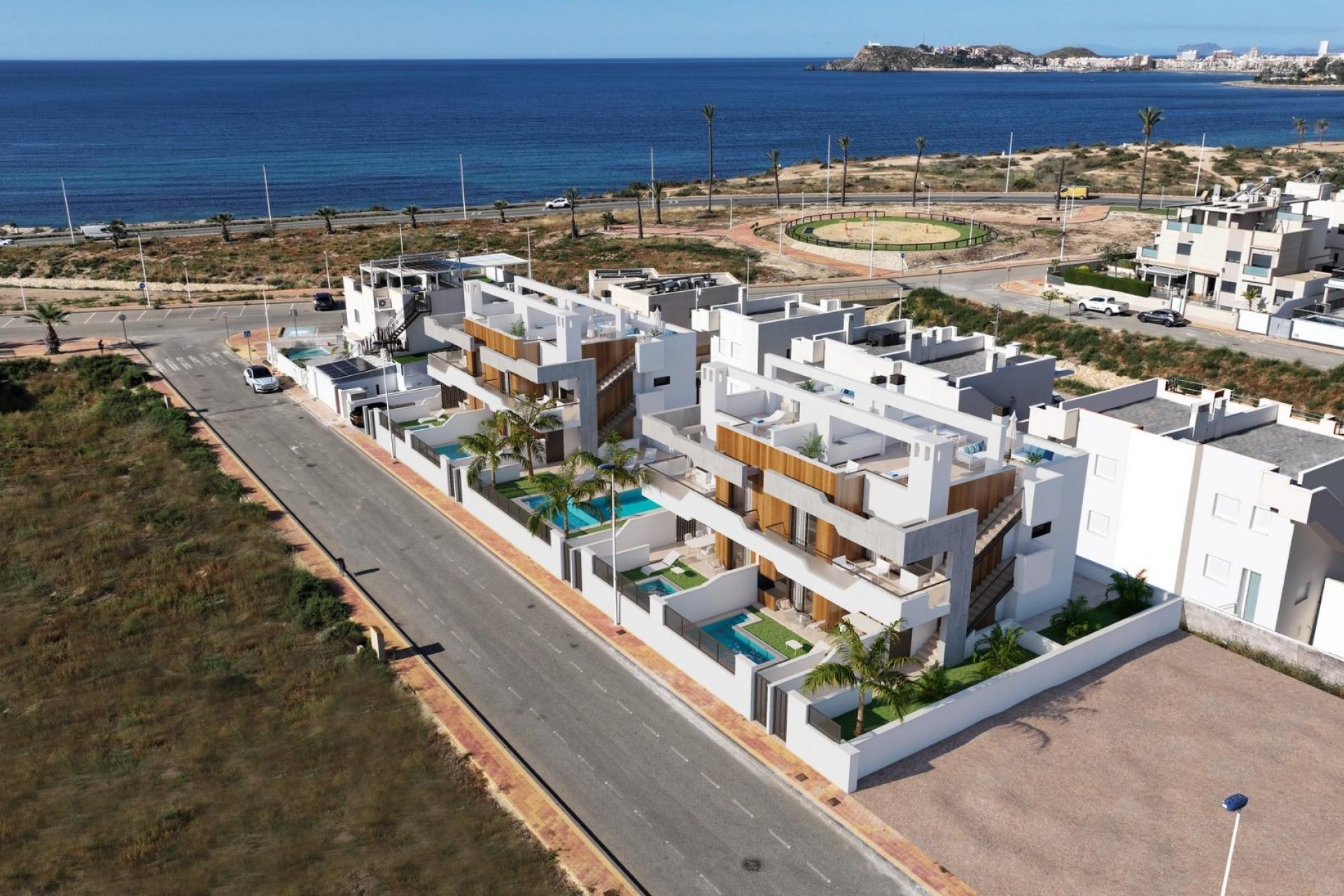 Nybyggnation - Bungalow -
Puerto de Mazarron - Playa Negra
