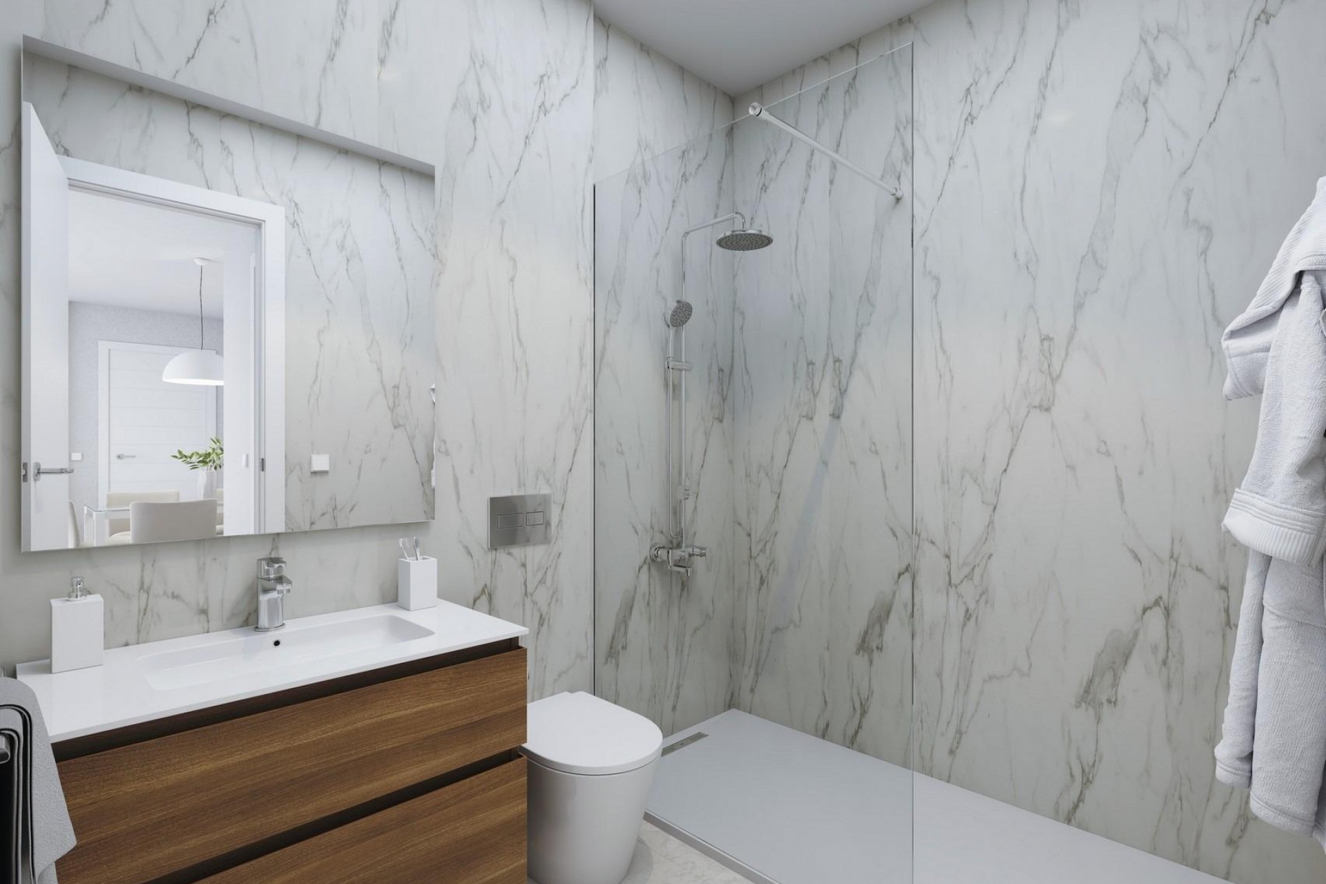 Nybyggnation - Bungalow -
Puerto de Mazarron - Playa Negra