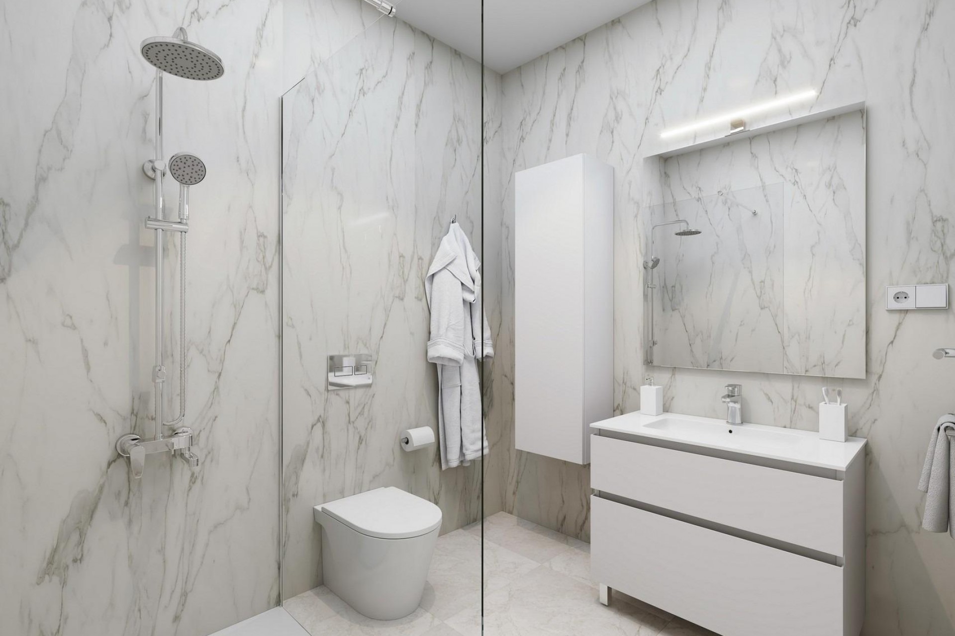 Nybyggnation - Bungalow -
Puerto de Mazarron - Playa Negra