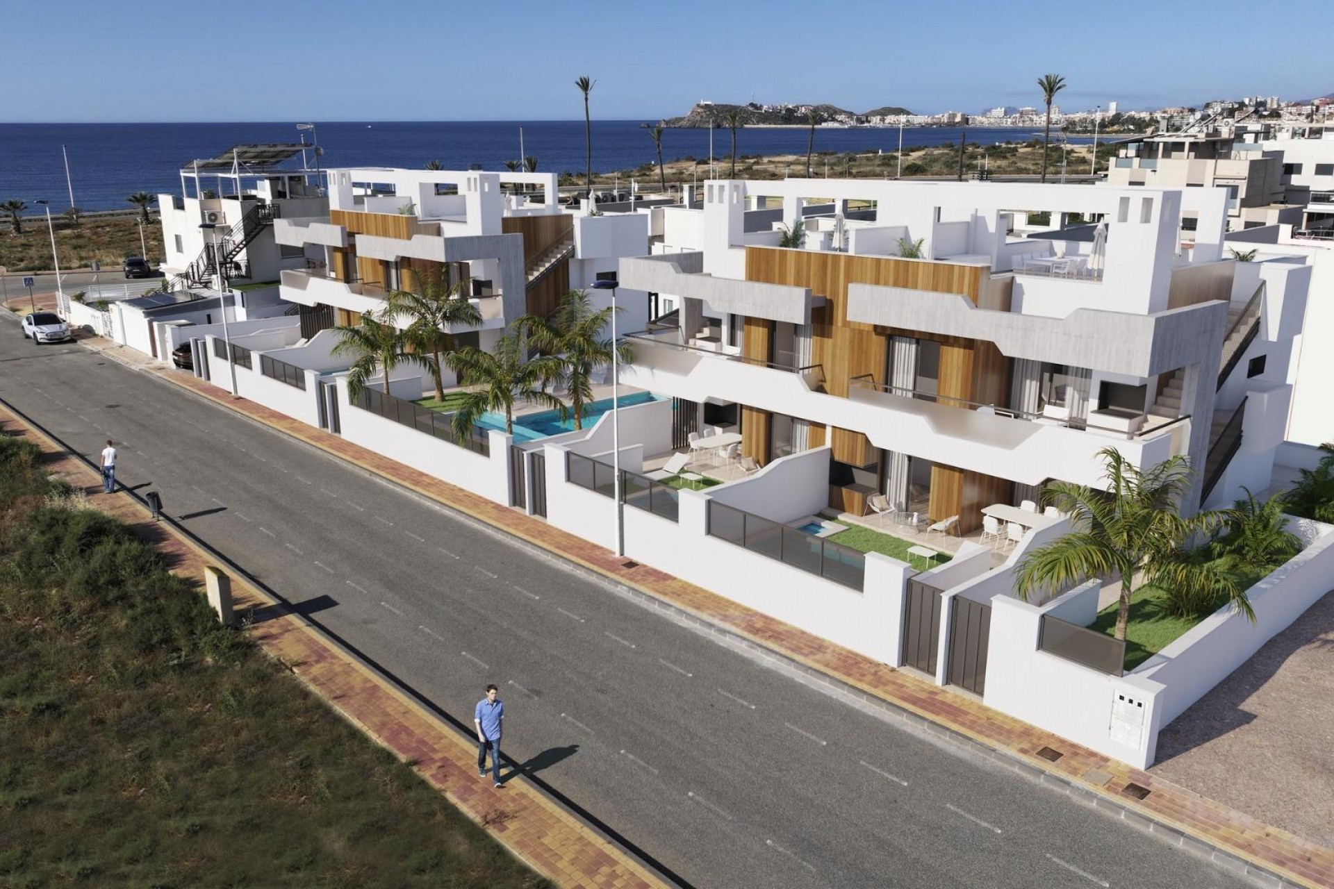 Nybyggnation - Bungalow -
Puerto de Mazarron - Playa Negra