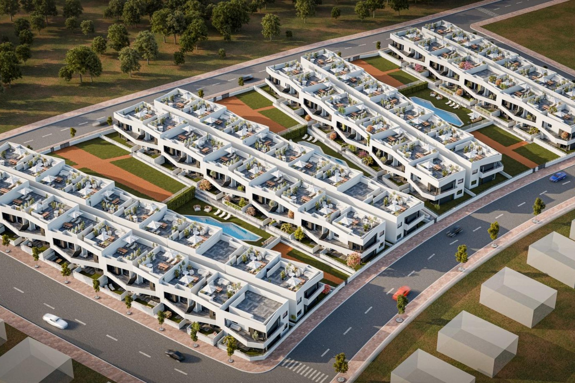 Nybyggnation - Bungalow -
San Miguel de Salinas - Pueblo