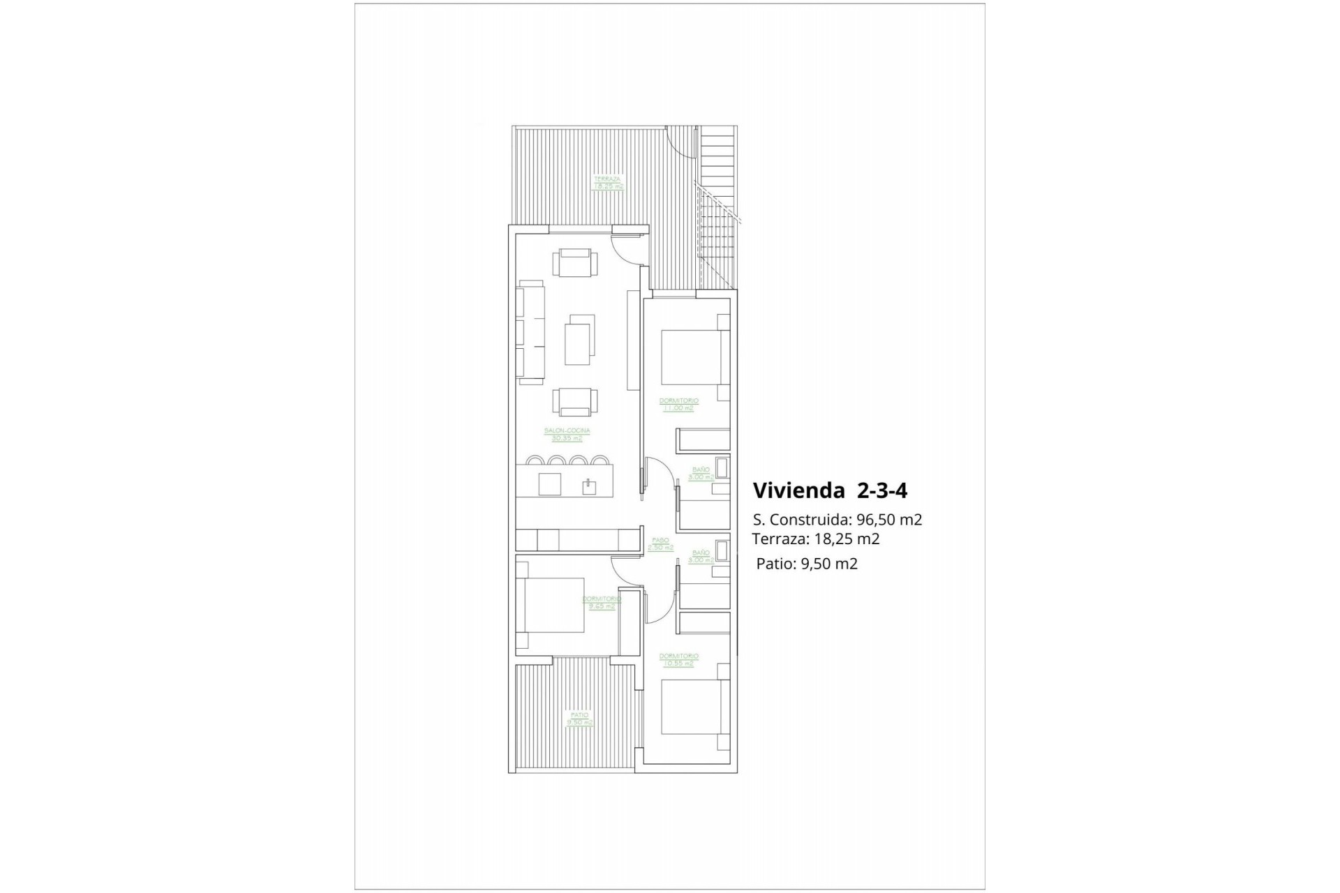 Nybyggnation - Bungalow -
San Pedro del Pinatar - Los Antolinos