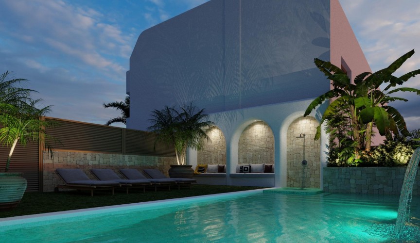 Nybyggnation - Bungalow -
San Pedro del Pinatar - Los Cuarteros