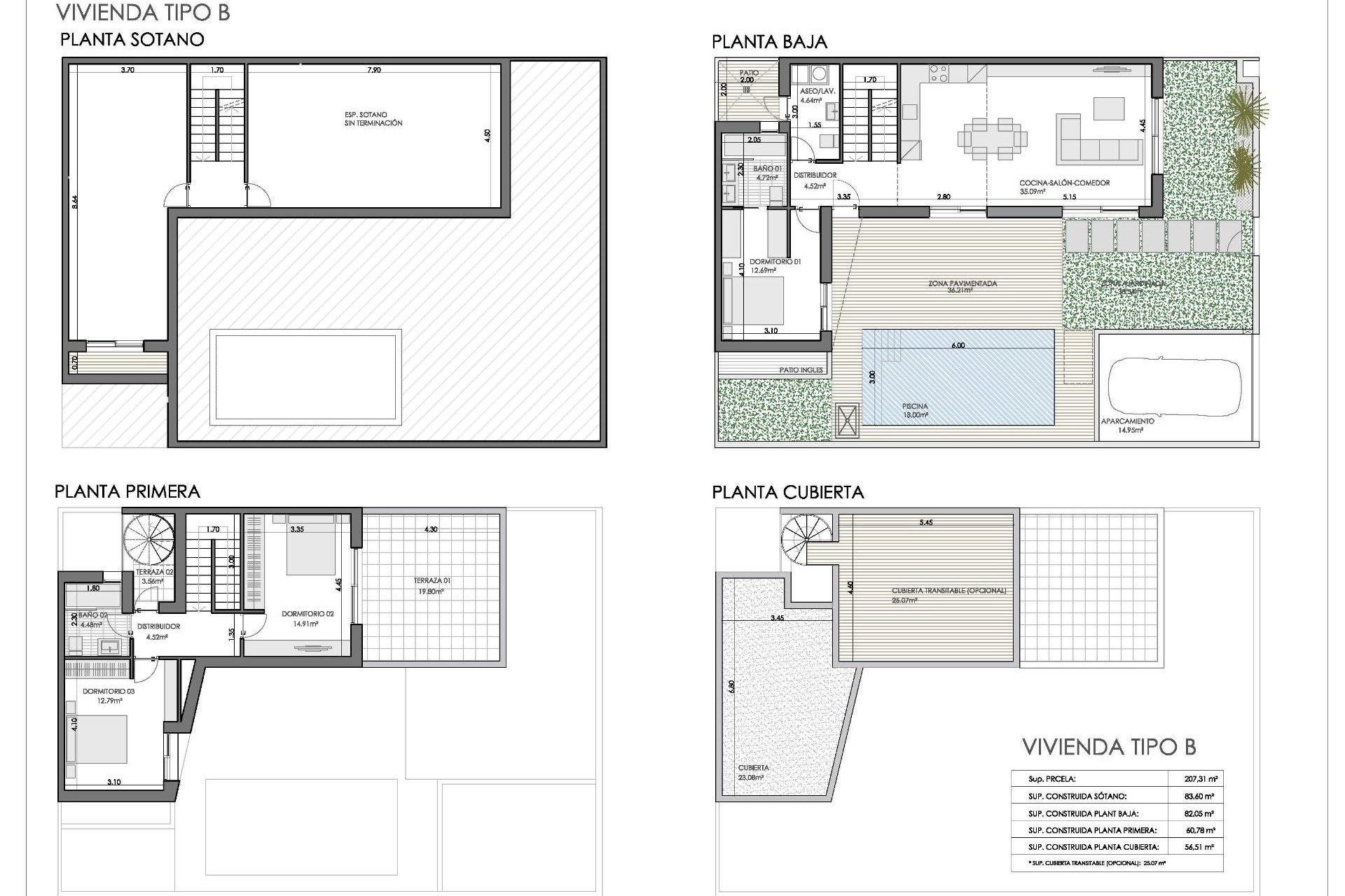 Nybyggnation - Quad House -
Bigastro - Loma Alta
