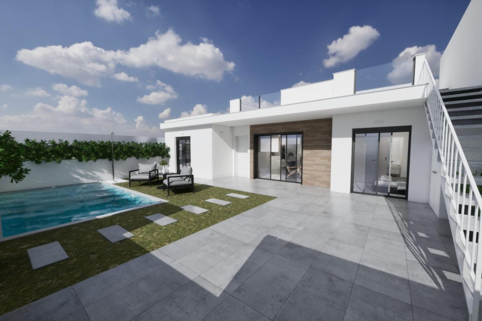 Nybyggnation - Quad House -
Torre Pacheco - pueblo
