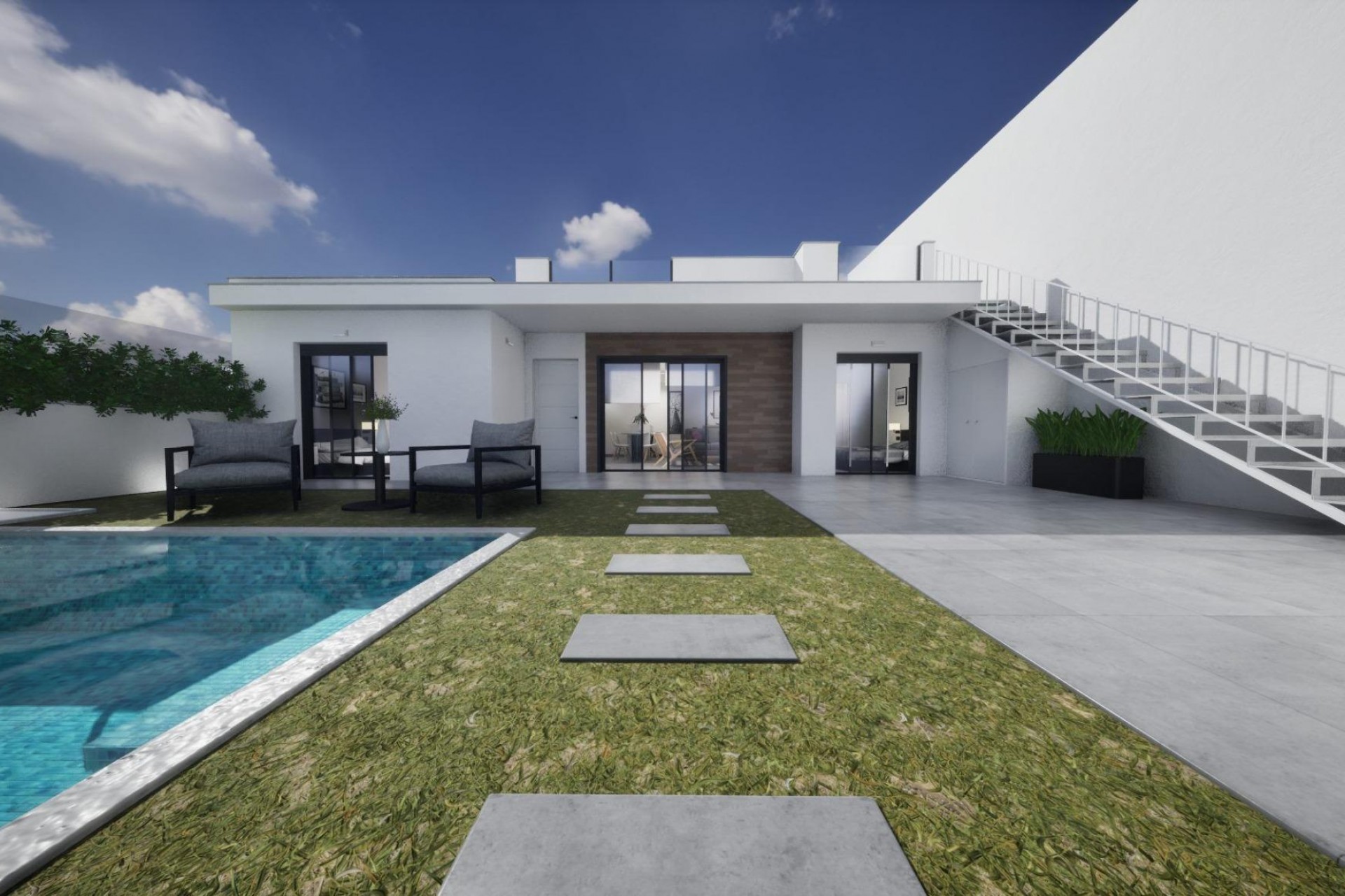 Nybyggnation - Quad House -
Torre Pacheco - pueblo