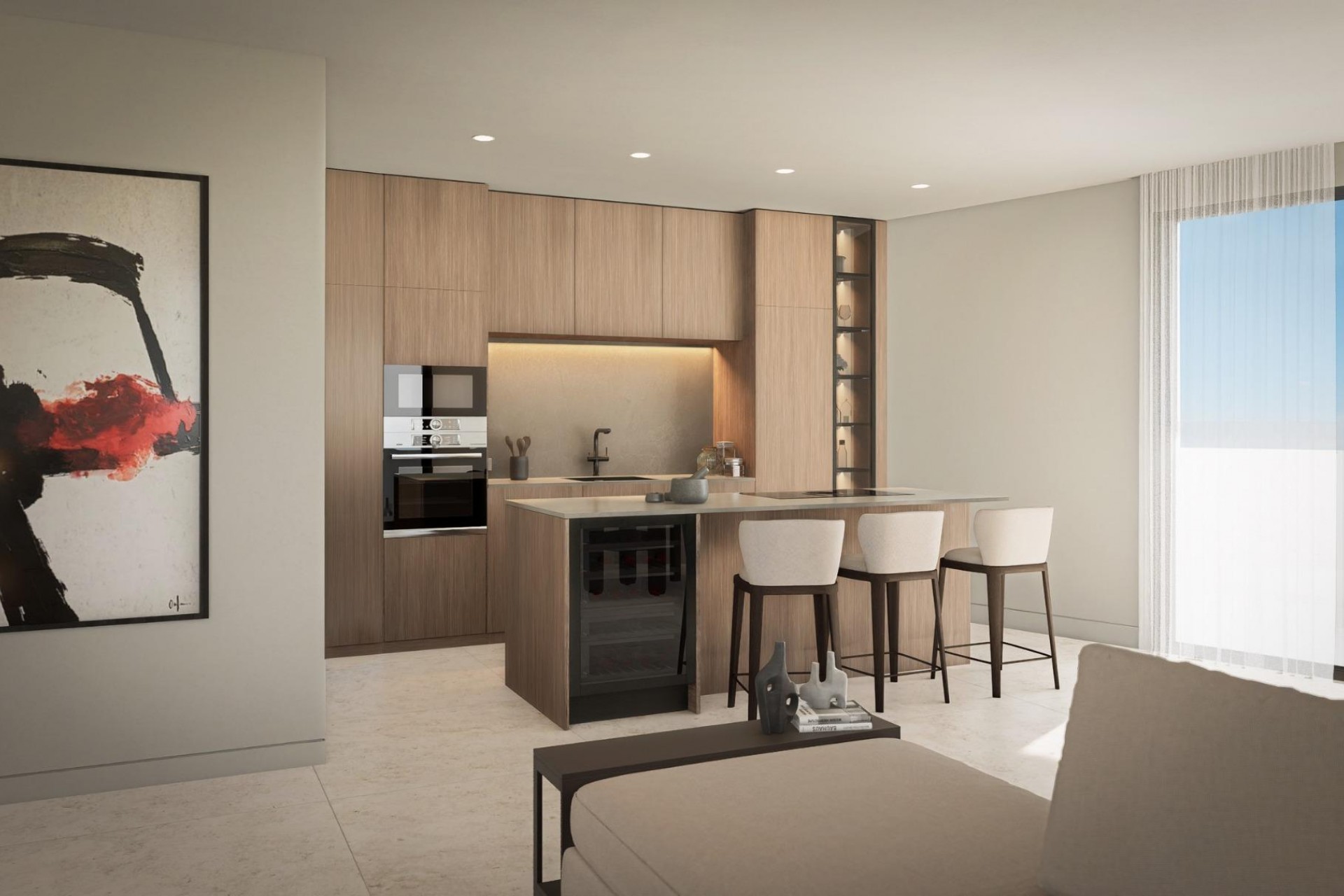 Nybyggnation - Takvåning -
Calpe - Arenal Bol