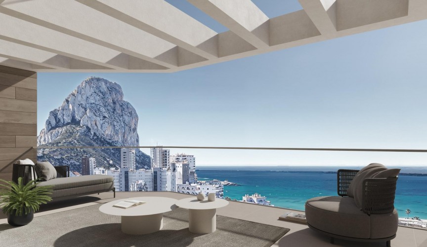 Nybyggnation - Takvåning -
Calpe - Playa Arenal
