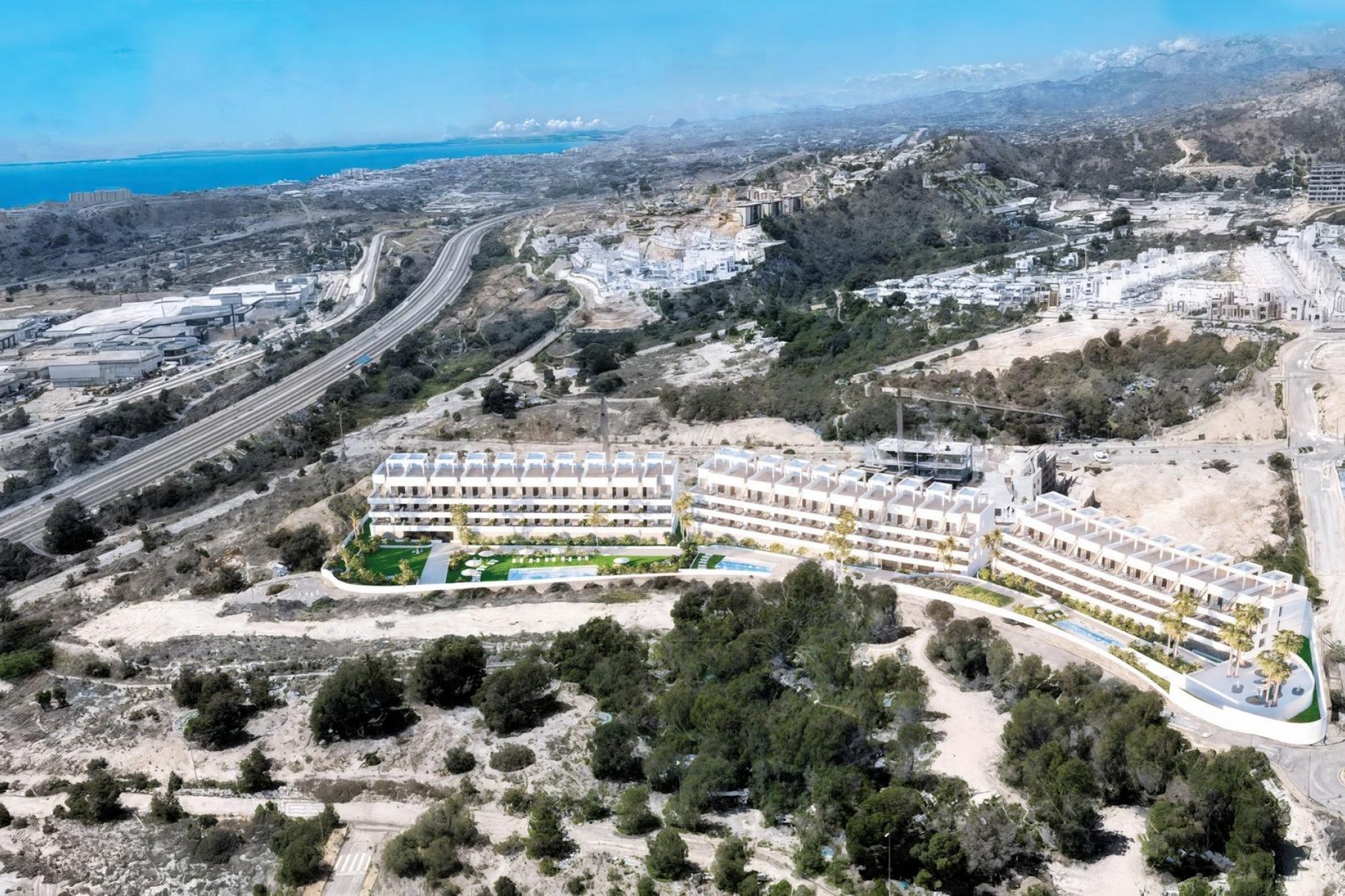 Nybyggnation - Takvåning -
Finestrat - Balcón De Finestrat