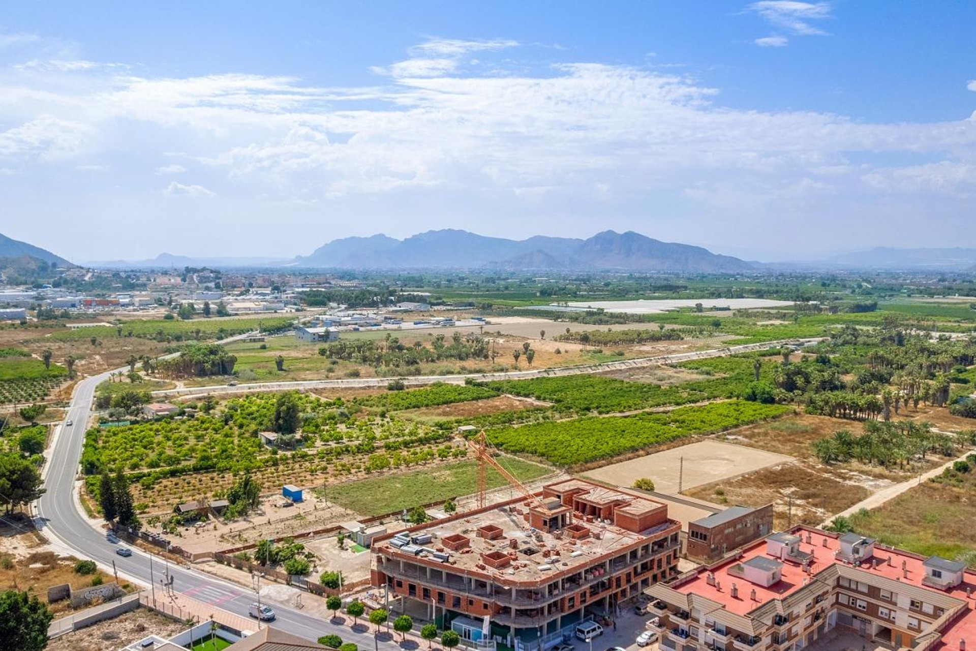 Nybyggnation - Takvåning -
Jacarilla - pueblo