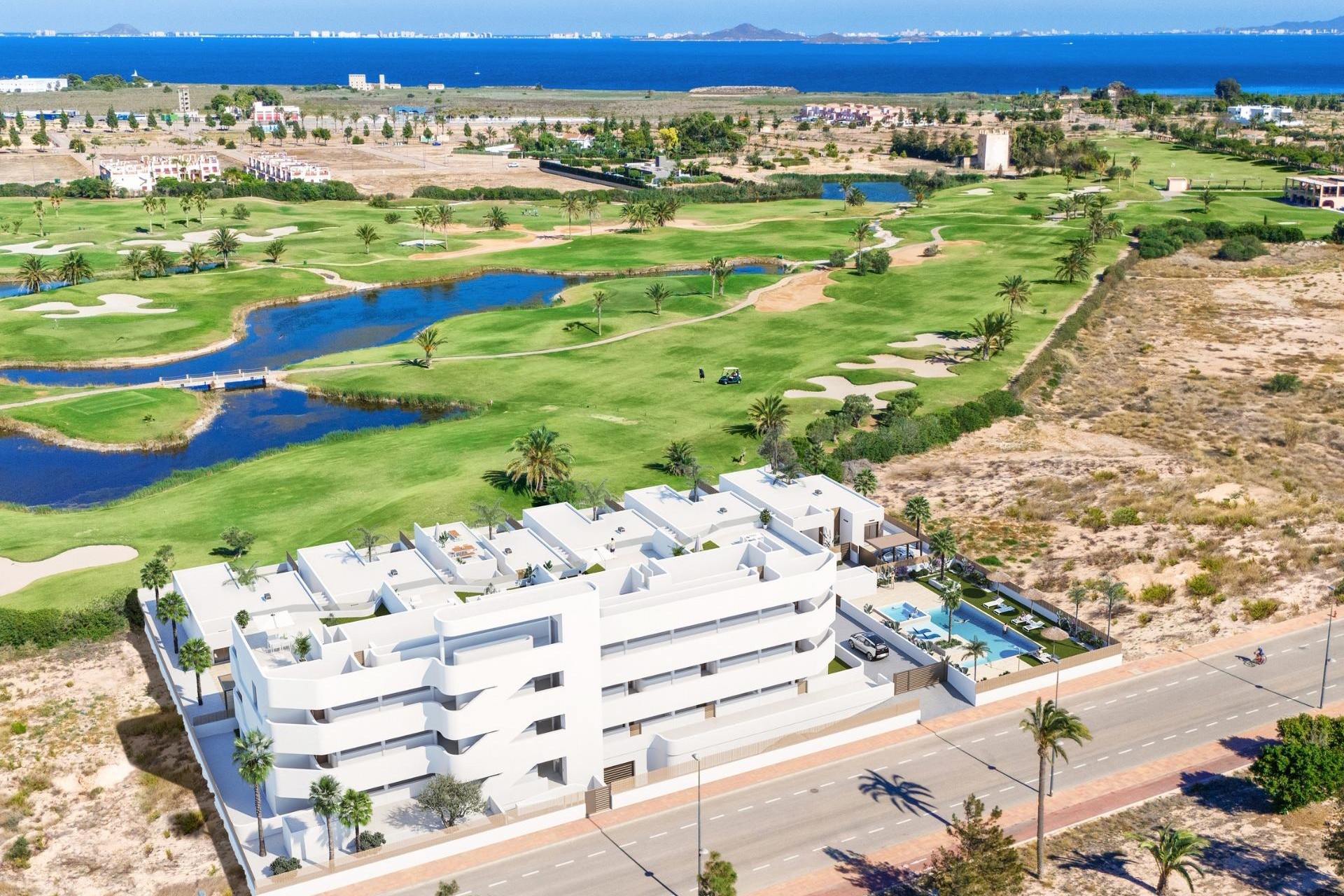 Nybyggnation - Takvåning -
Los Alcazares - Serena Golf