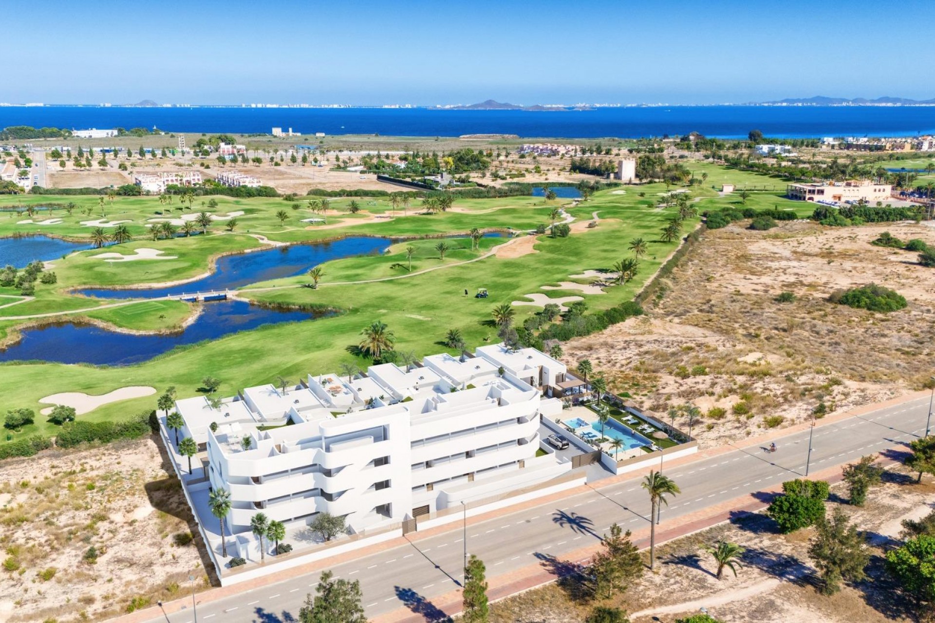 Nybyggnation - Takvåning -
Los Alcazares - Serena Golf