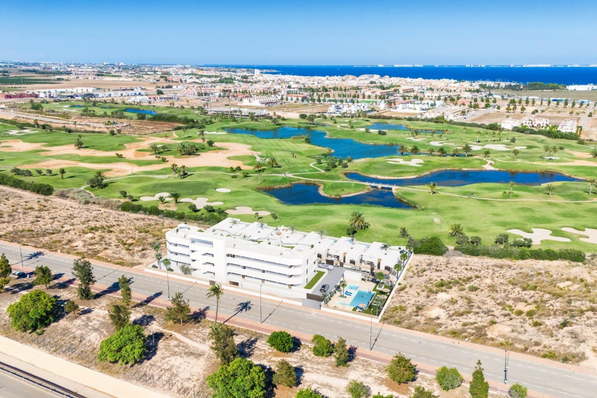 Nybyggnation - Takvåning -
Los Alcazares - Serena Golf