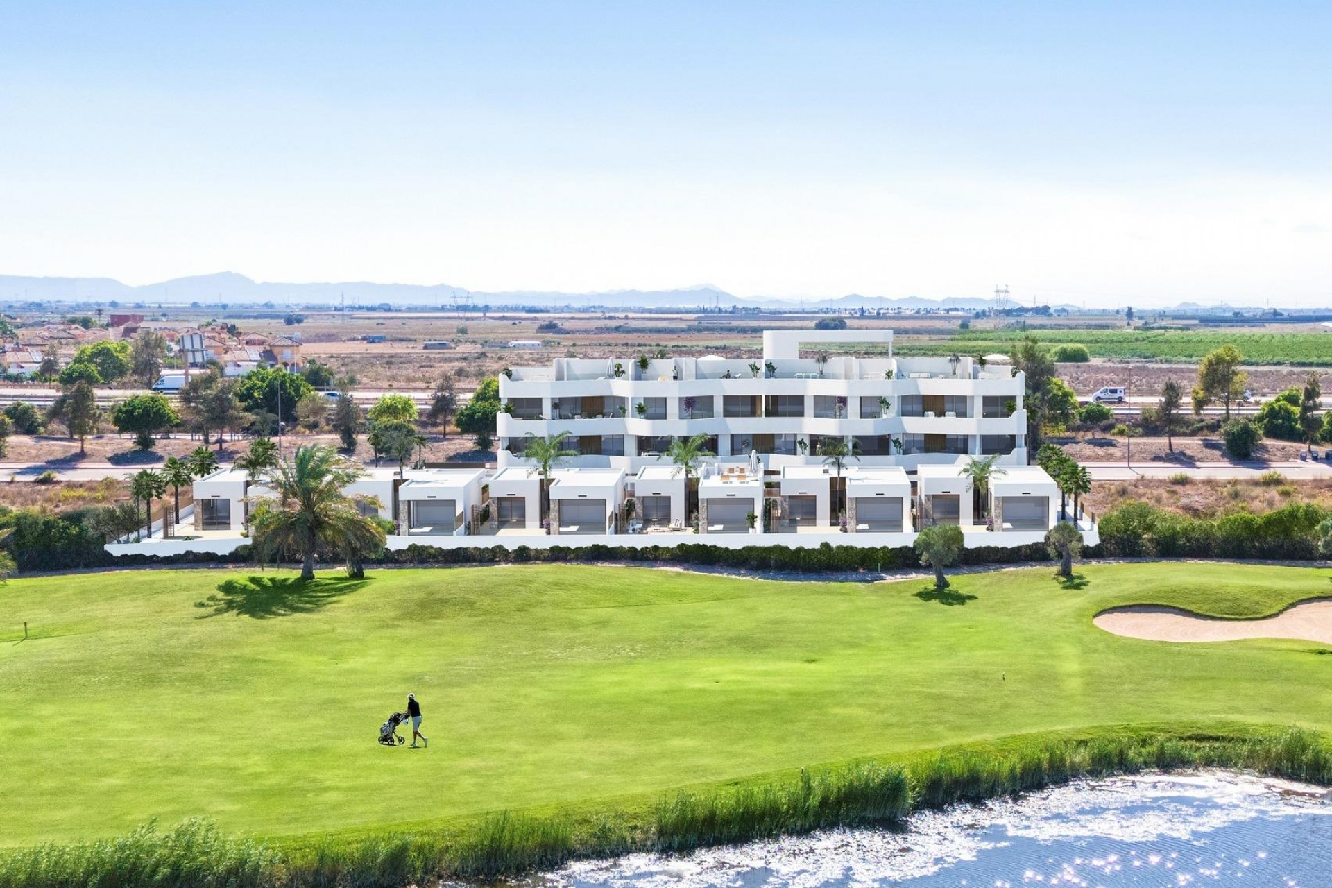 Nybyggnation - Takvåning -
Los Alcazares - Serena Golf