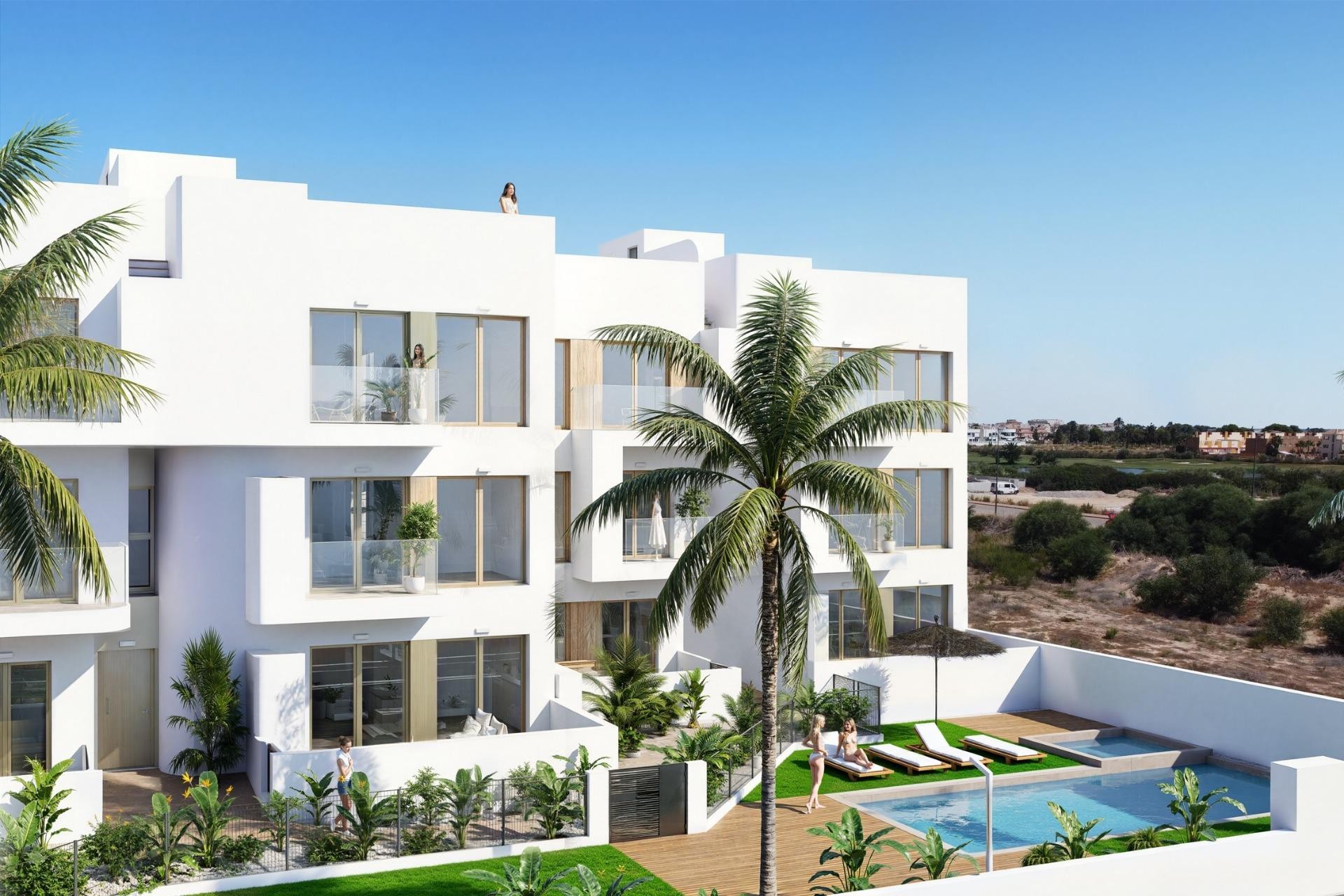 Nybyggnation - Takvåning -
Los Alcazares - Serena Golf