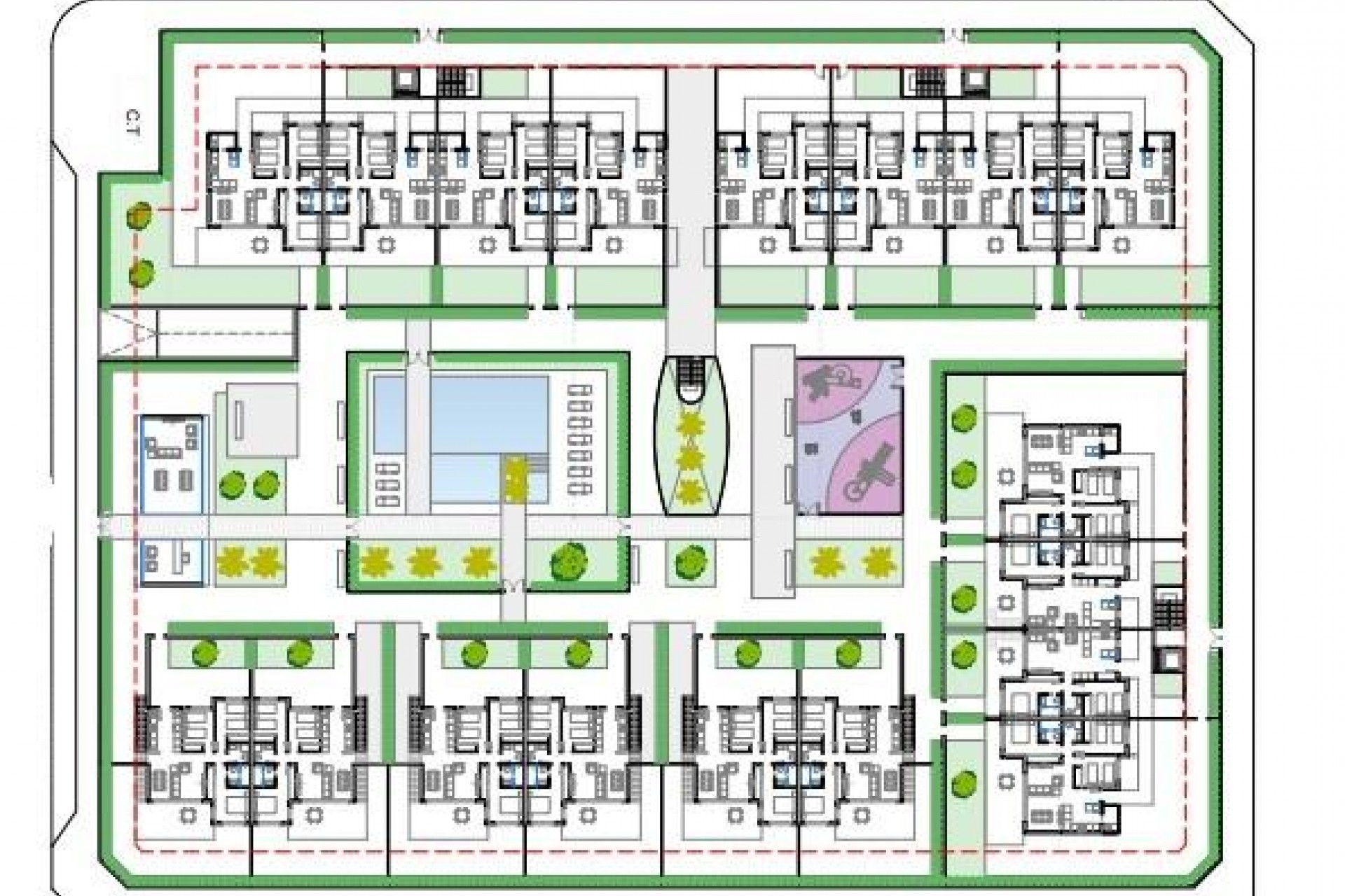 Nybyggnation - Takvåning -
Pilar de la Horadada - Playa de las Higuericas