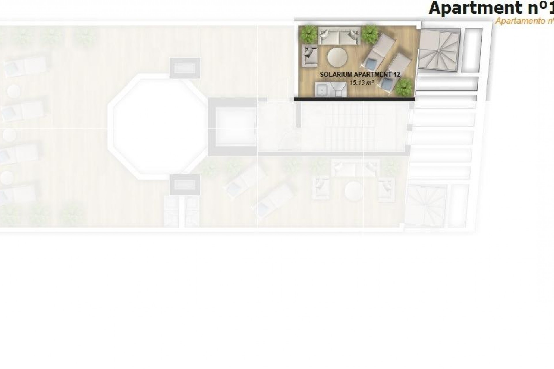 Nybyggnation - Takvåning -
Torrevieja - Playa de El Cura