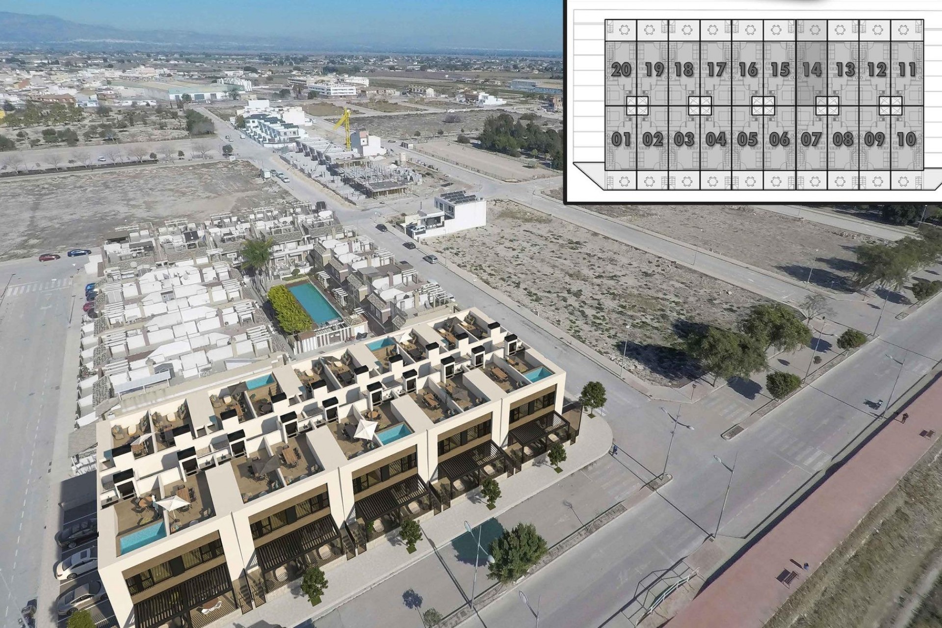 Nybyggnation - Town House -
Dolores - Sector 2