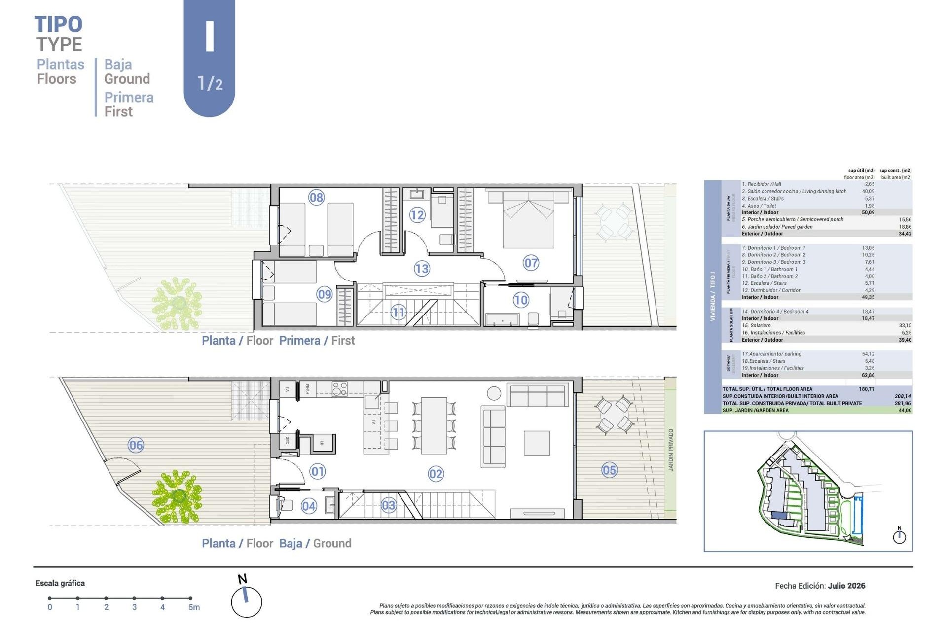 Nybyggnation - Town House -
El Campello - Platja de L´Amerador