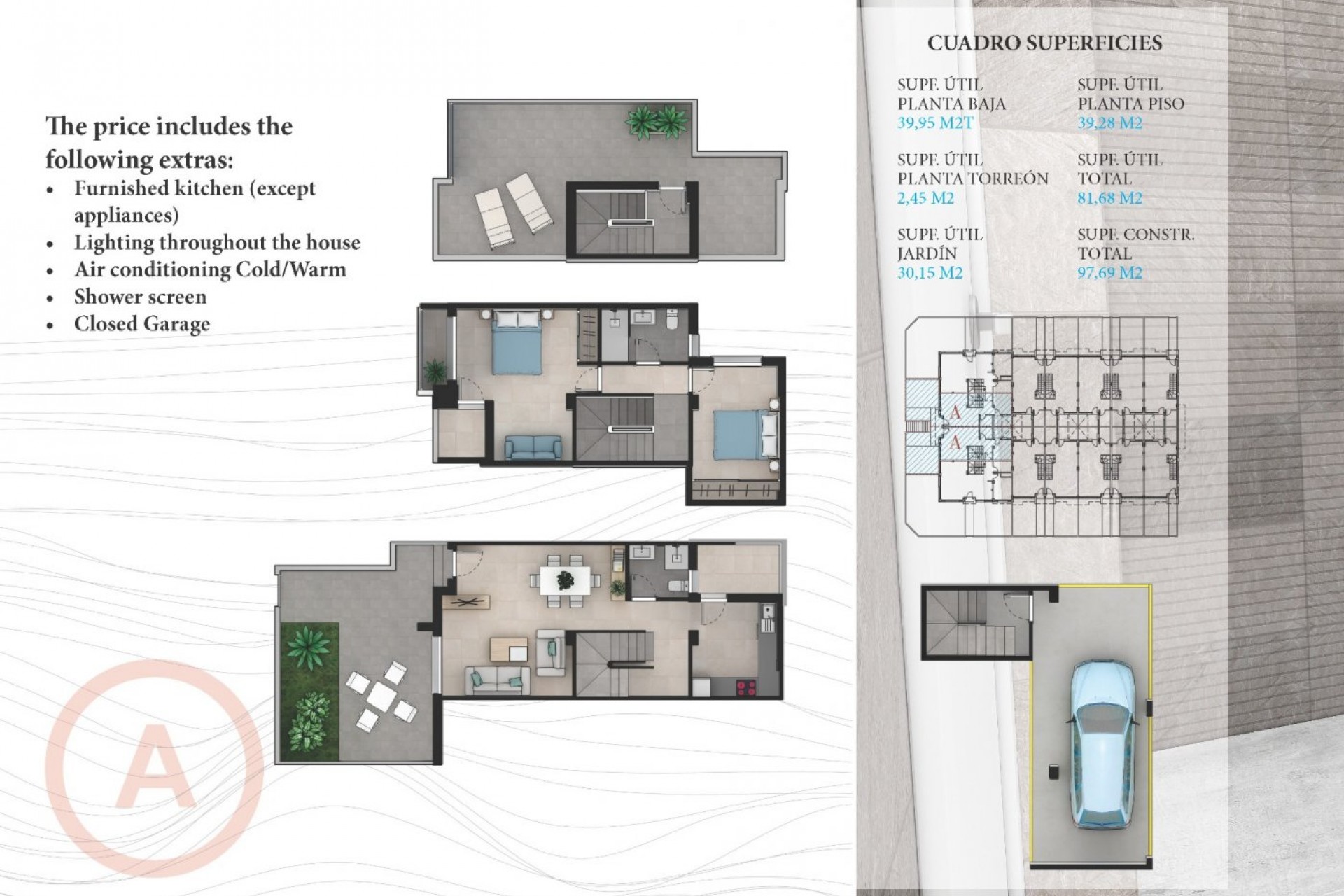 Nybyggnation - Town House -
La Manga del Mar Menor - La Manga