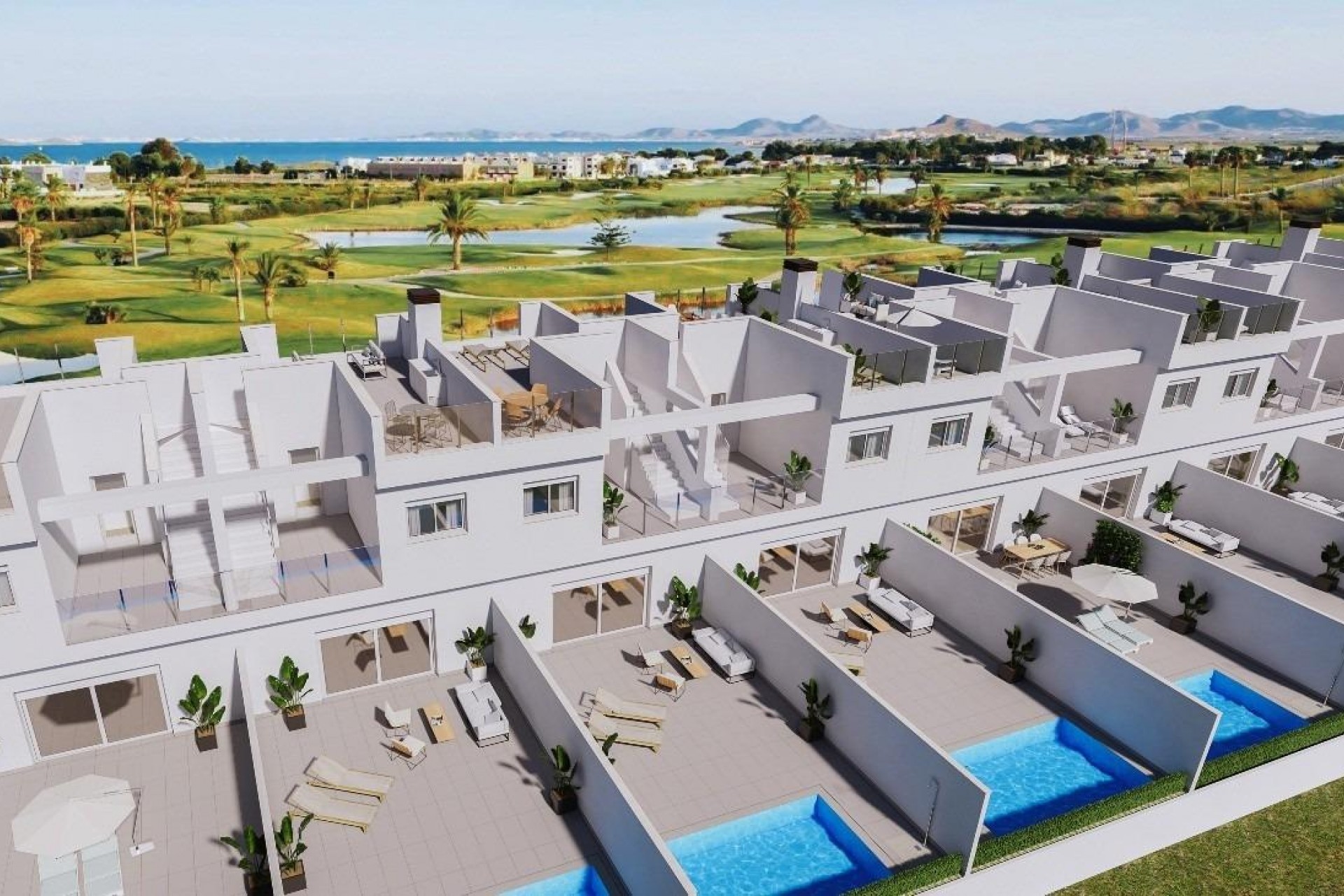 Nybyggnation - Town House -
Los Alcazares - Serena Golf