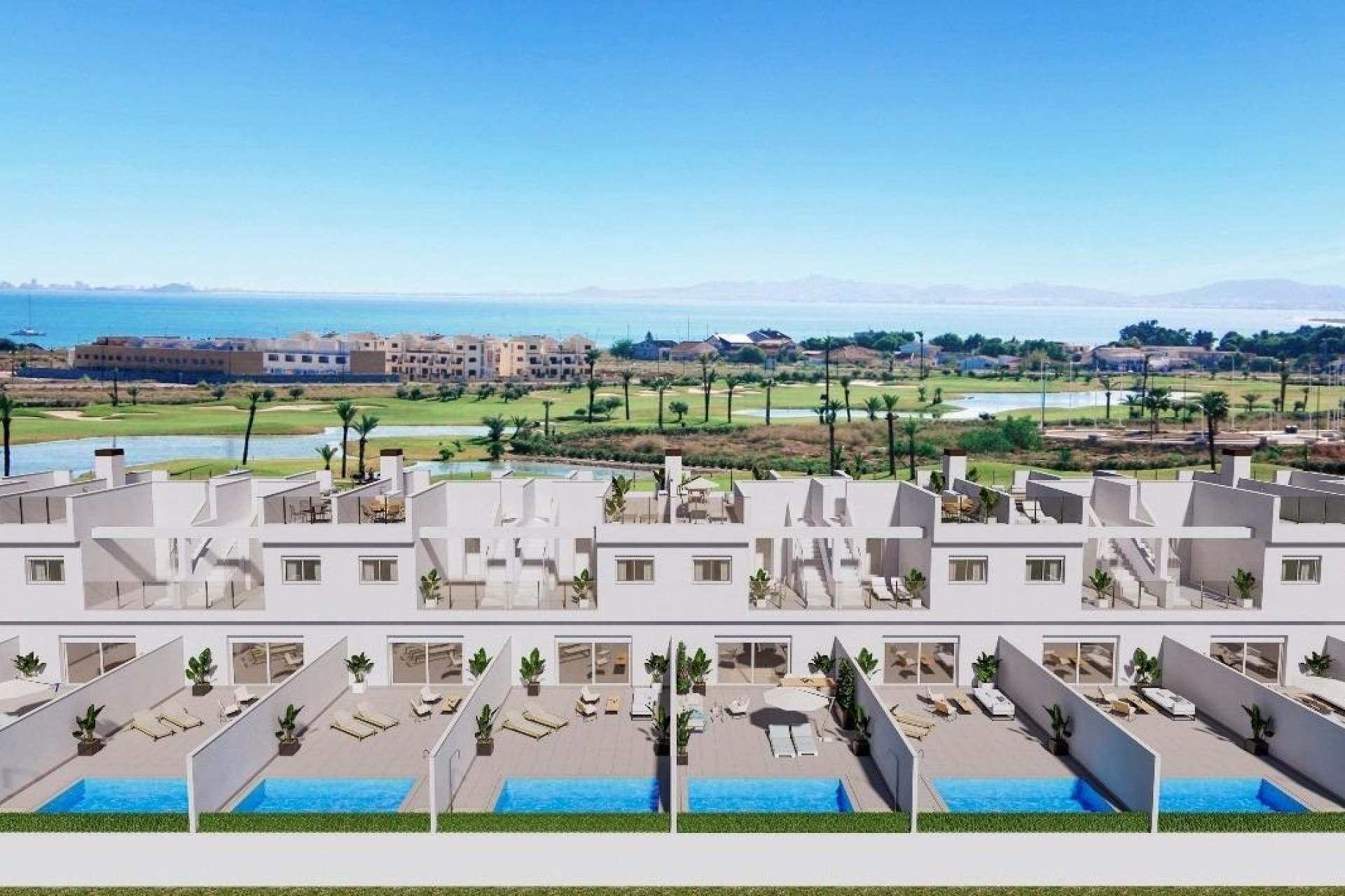 Nybyggnation - Town House -
Los Alcazares - Serena Golf