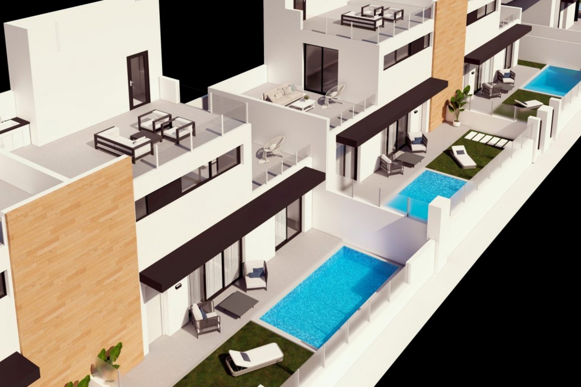 Nybyggnation - Town House -
Orihuela Costa - Las Filipinas