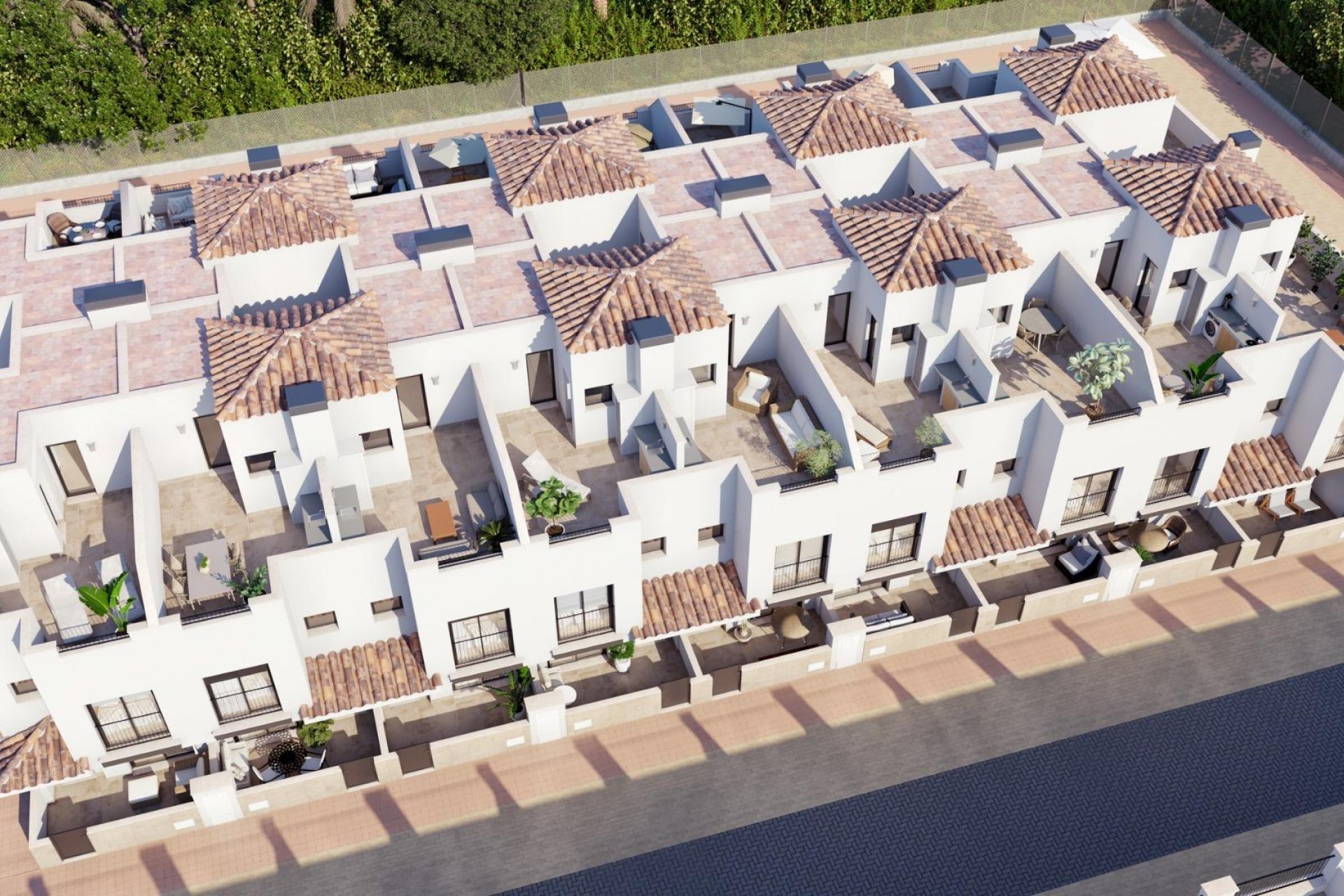 Nybyggnation - Town House -
Torre Pacheco - Santa Rosalia pueblo