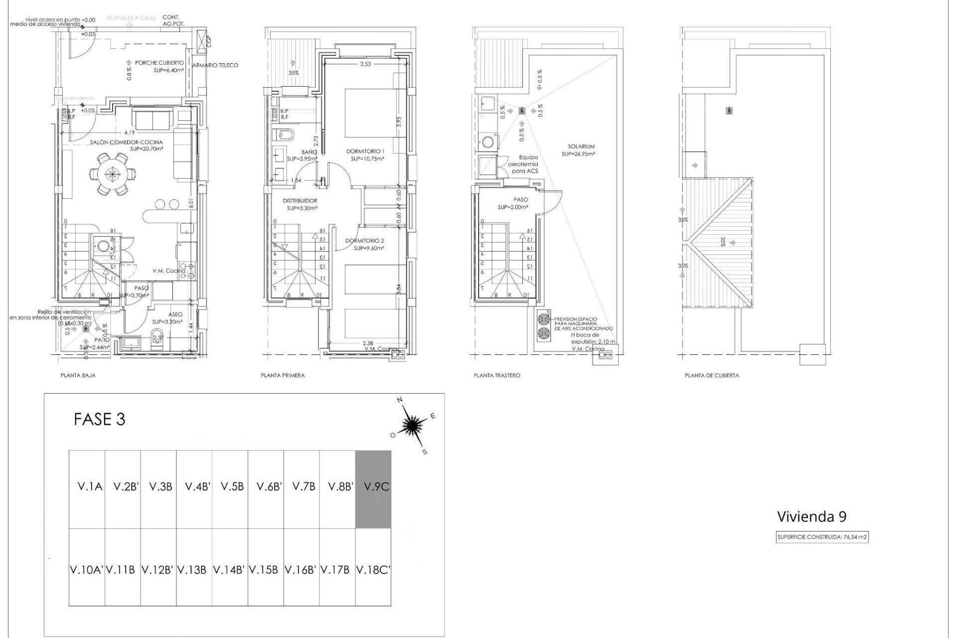Nybyggnation - Town House -
Torre Pacheco - Santa Rosalia pueblo