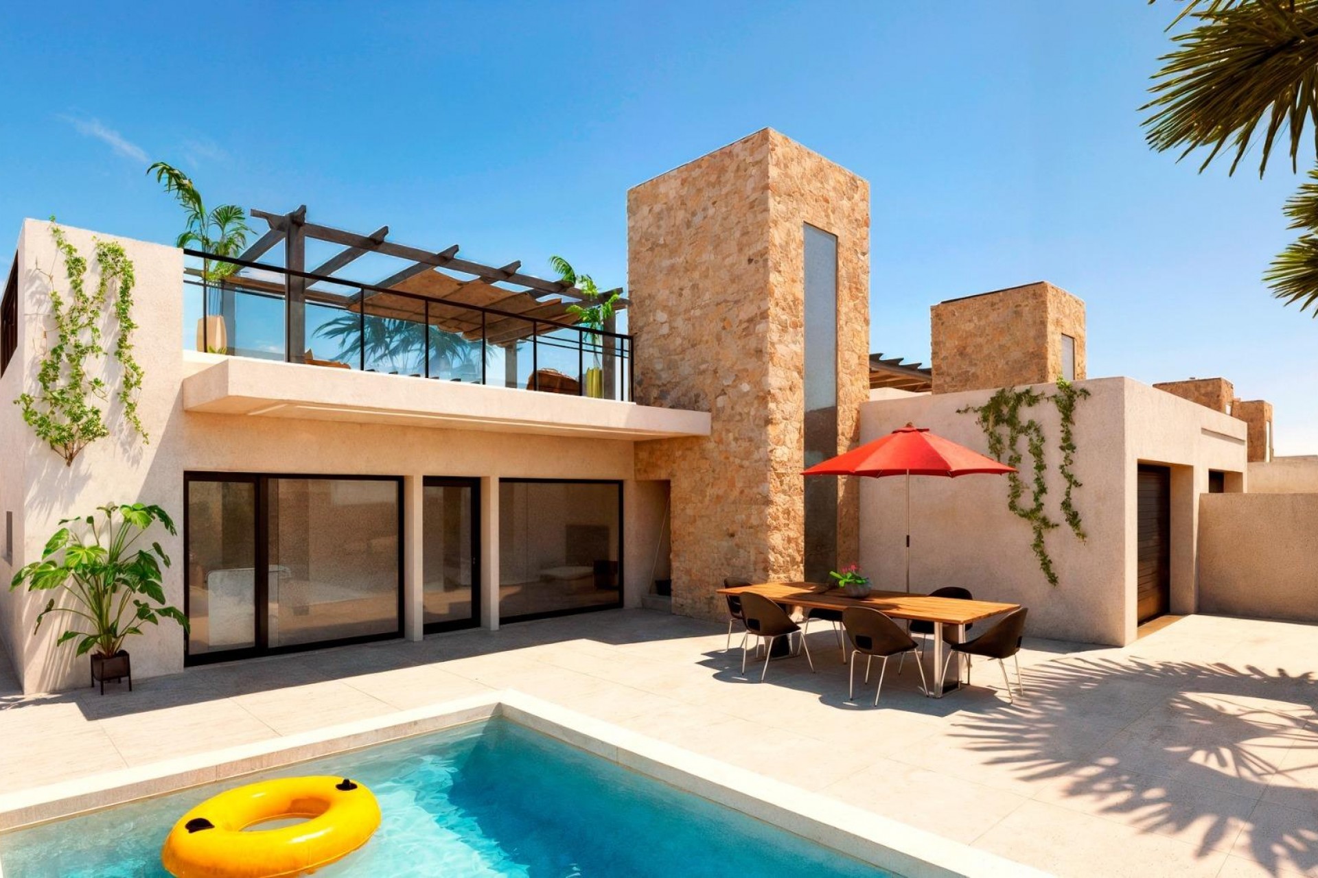 Nybyggnation - Villa -
Fuente Álamo - La Pinilla