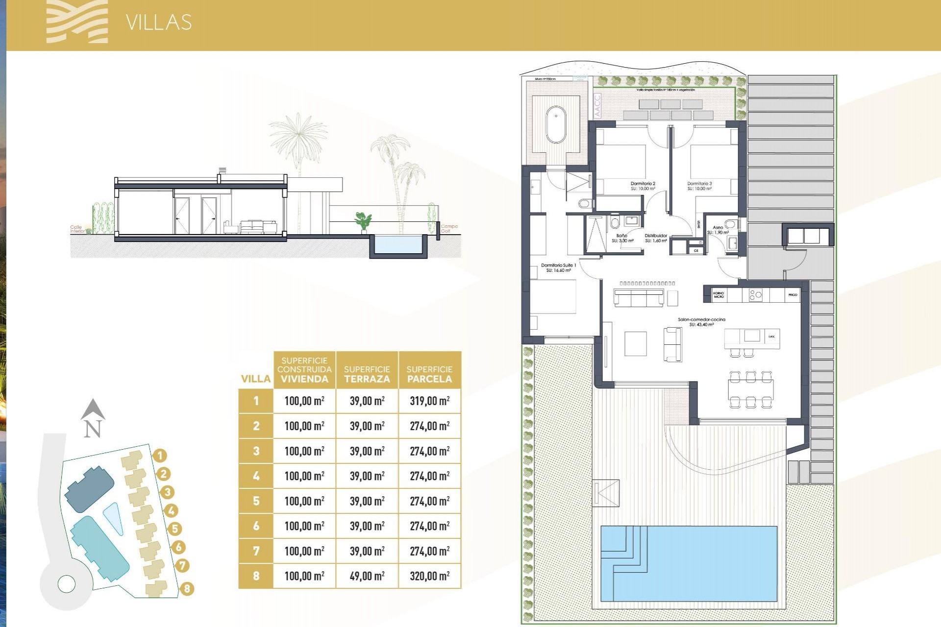 Nybyggnation - Villa -
Los Alcazares - Serena Golf