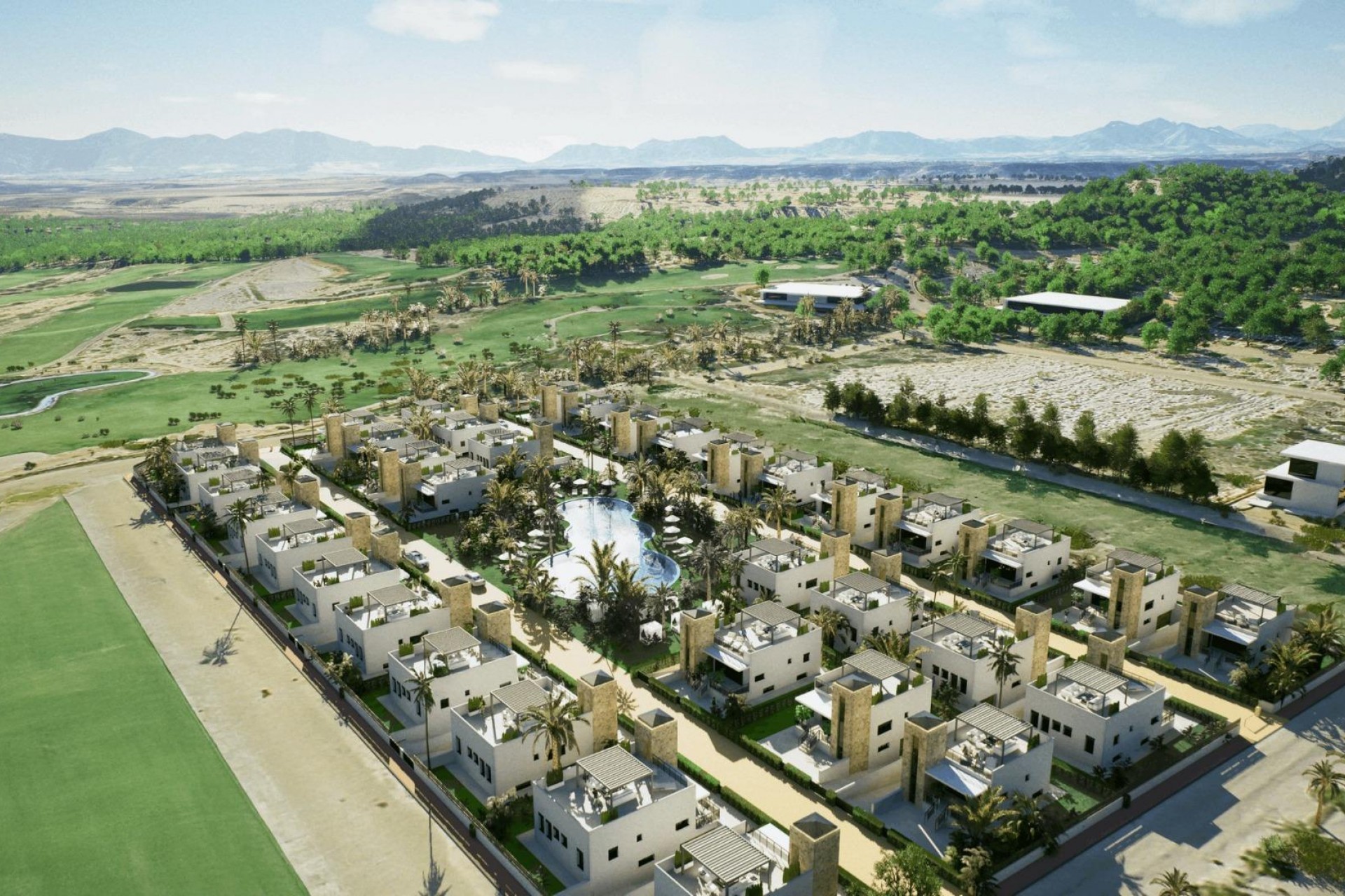 Nybyggnation - Villa -
Mazarron - Camposol Golf