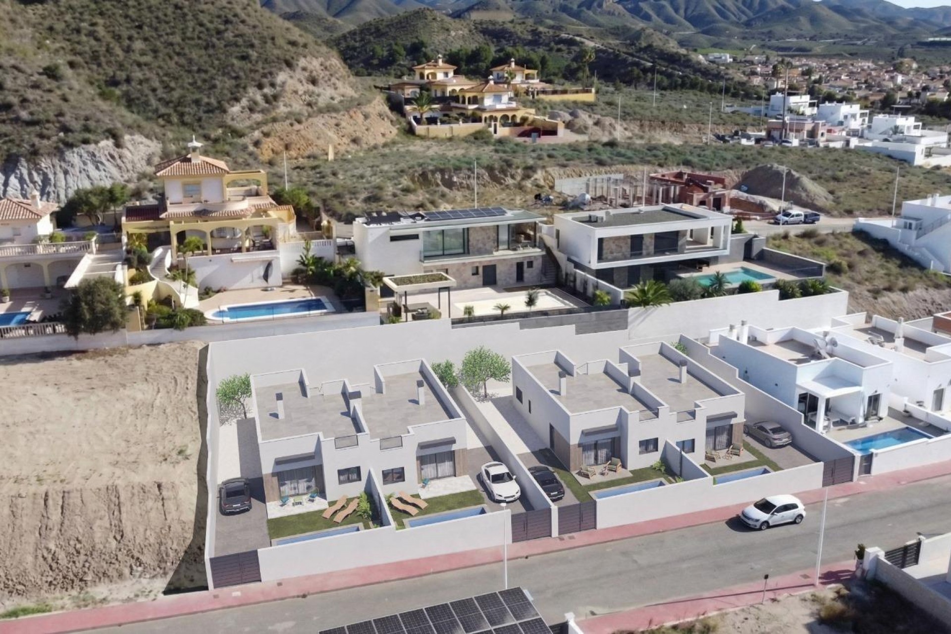 Nybyggnation - Villa -
Mazarron - Country Club