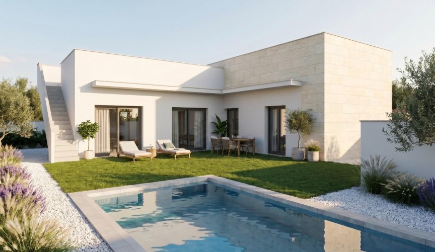 Nybyggnation - Villa -
Mazarron - Country Club