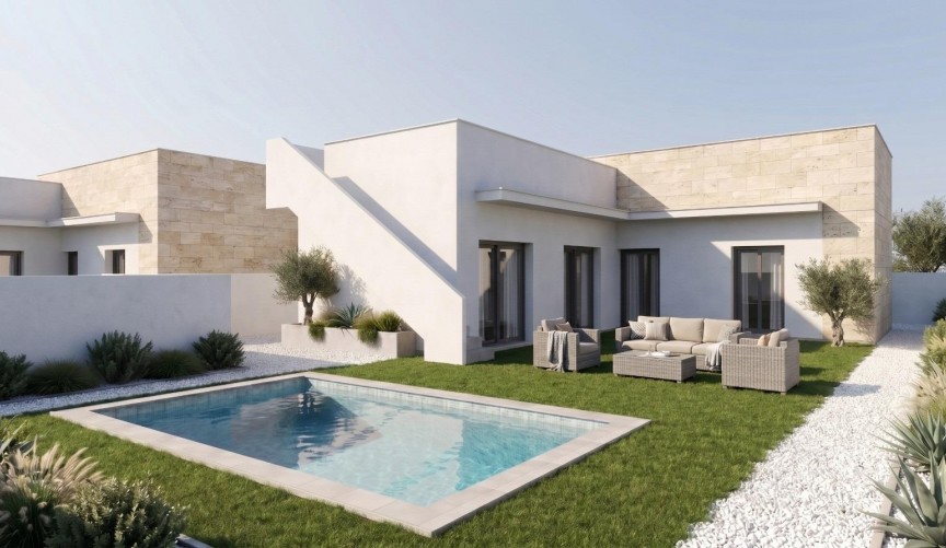 Nybyggnation - Villa -
Mazarron - Country Club