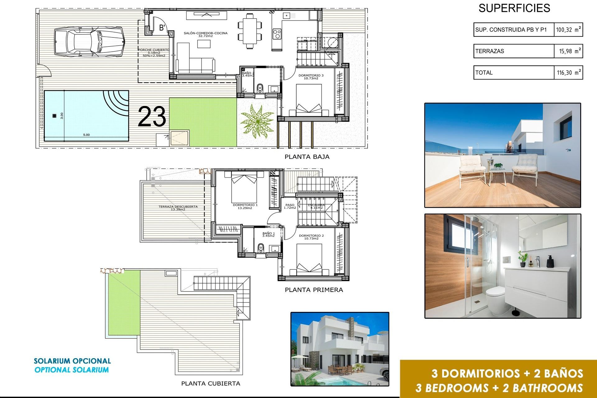 Nybyggnation - Villa -
Orihuela - Vistabella Golf