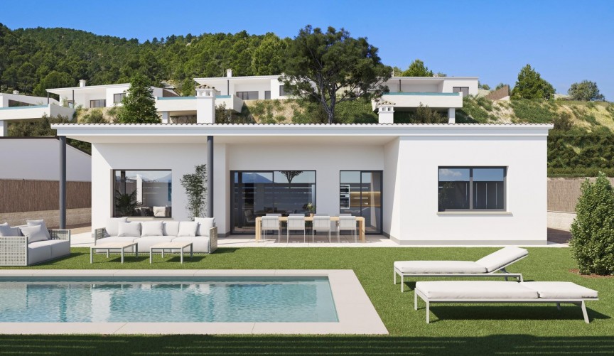 Nybyggnation - Villa -
Penaguila - El Olivar