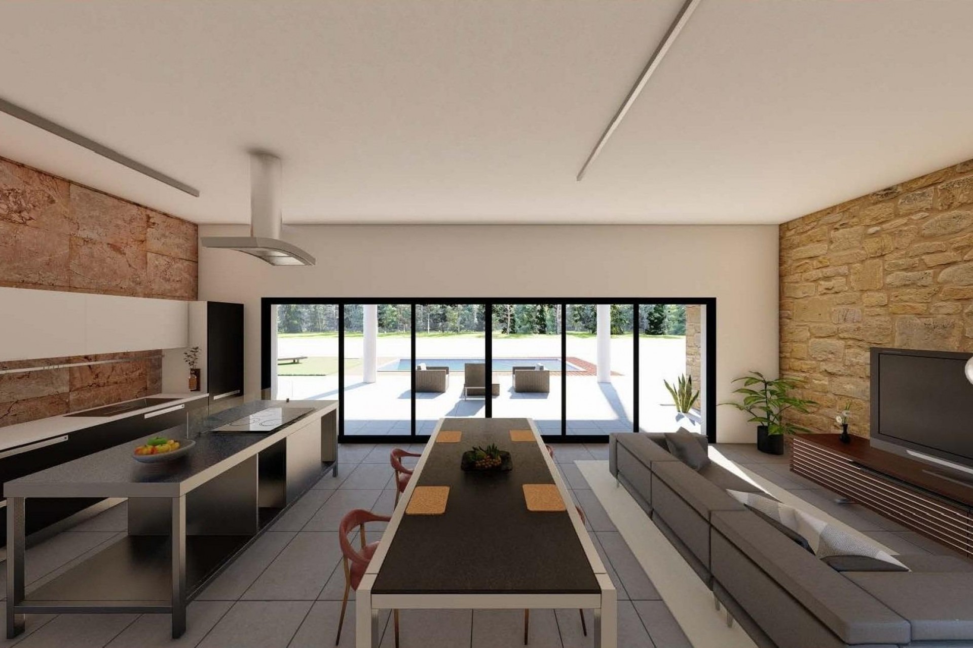 Nybyggnation - Villa -
Pinoso - Campo