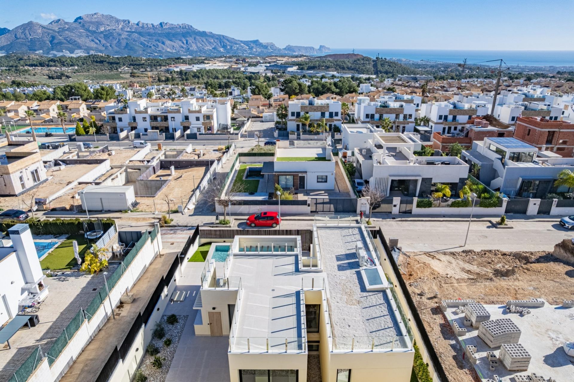 Nybyggnation - Villa -
Polop - La Alberca