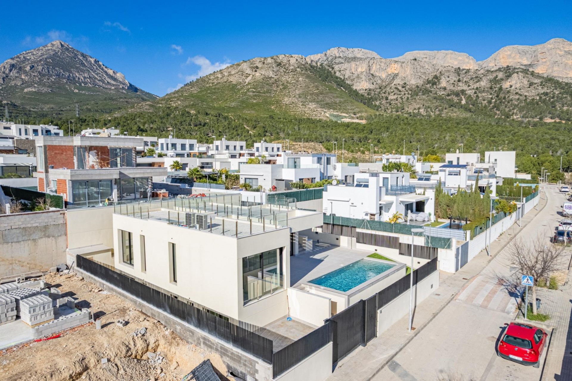 Nybyggnation - Villa -
Polop - La Alberca