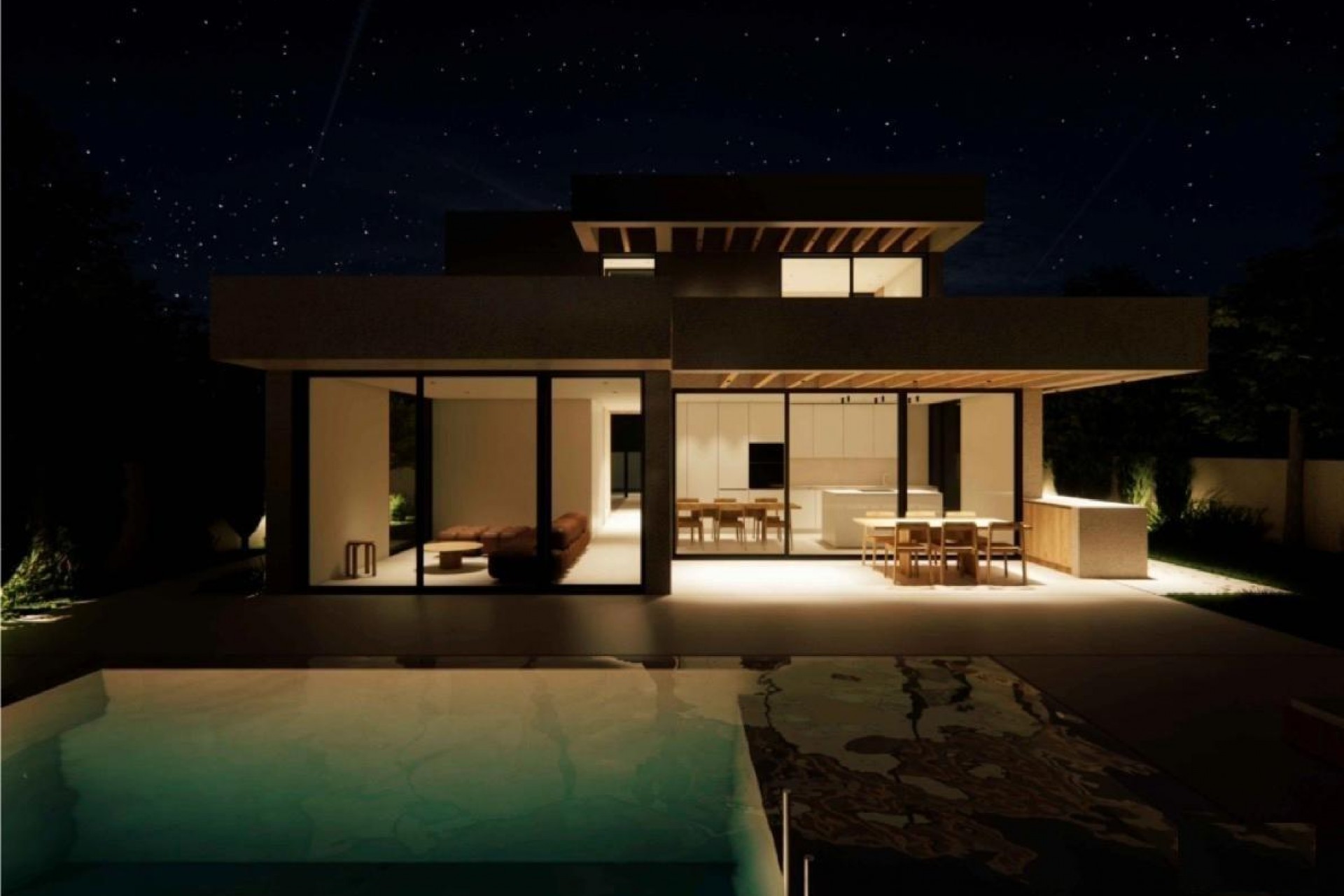 Nybyggnation - Villa -
Polop - La Alberca