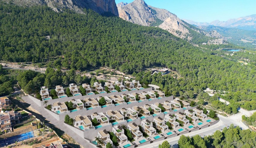 Nybyggnation - Villa -
Polop - Polop Hills