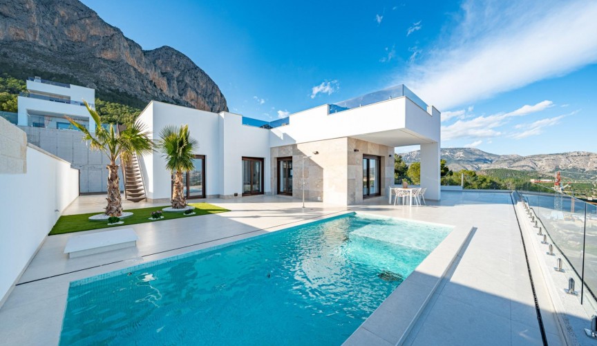 Nybyggnation - Villa -
Polop - Polop Hills