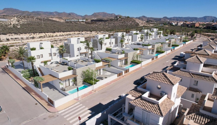 Nybyggnation - Villa -
Puerto de Mazarron - Caleñares